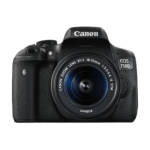 Canon EOS 750D EFS 18-55mm avec sacoche