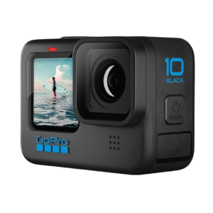 GoPro Hero 10 Black Objectif fisheye et filtre ND avec 4 batterie et chargeur rapide (caisson + pochette)